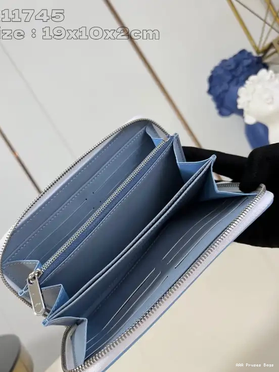 AAA Replica Ru ZIPPY cm VUITTON WALLET-10*20*2 LOUIS 0702